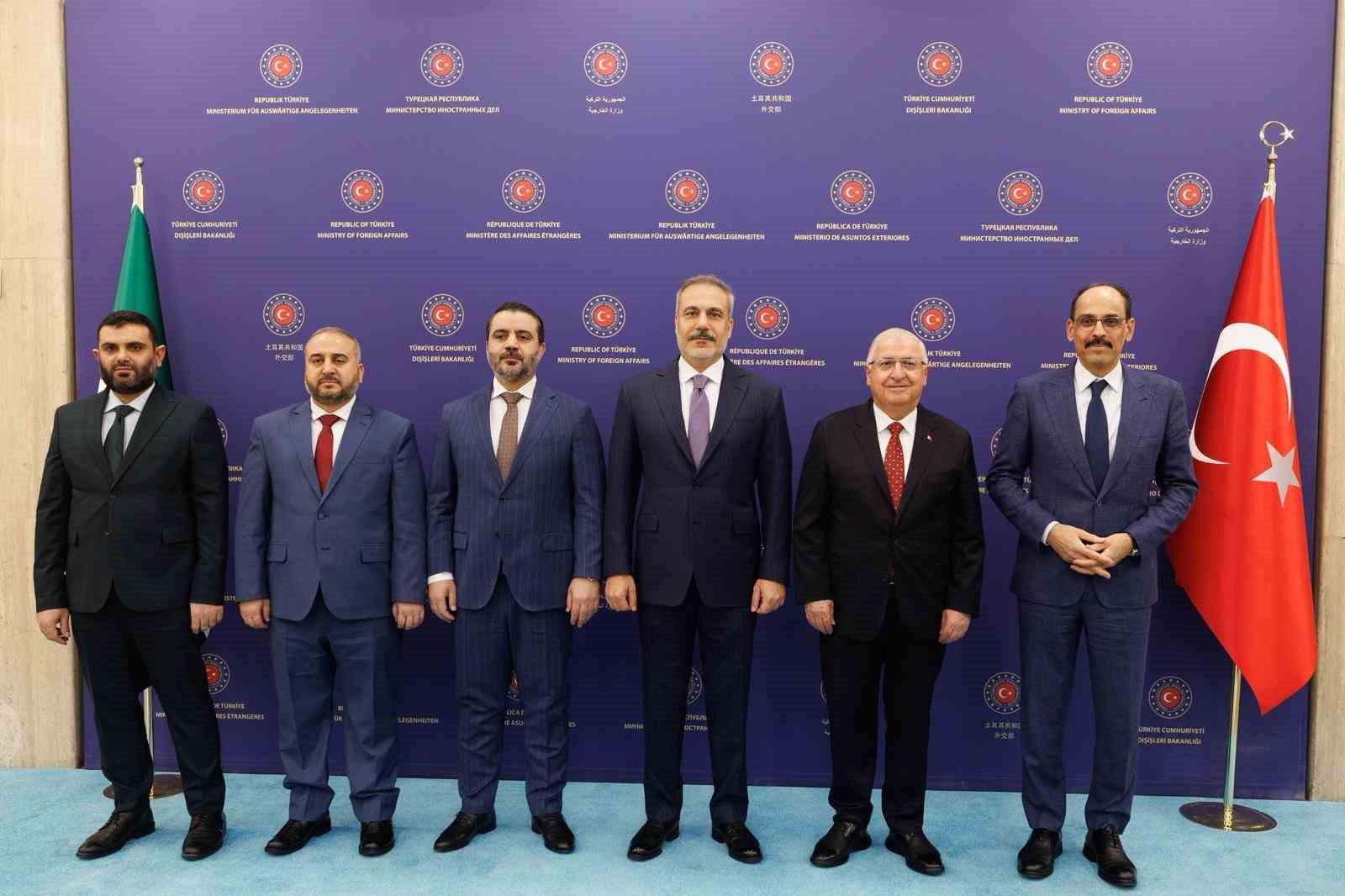 Dışişleri Bakanlığı’nda Türkiye-Suriye güvenlik zirvesi sona erdi