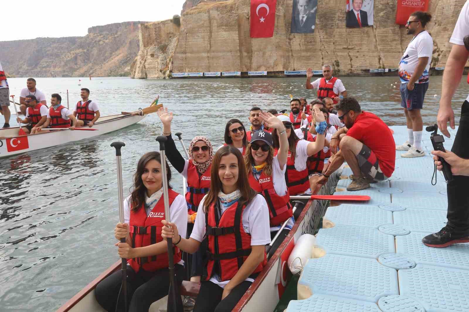 Fırat&rsquo;ın incisi Rumkale&rsquo;de Su Sporları Festivali coşkusu

