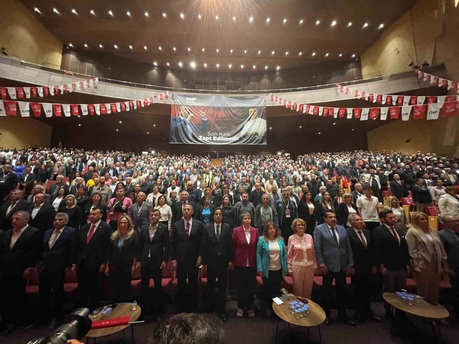 CHP Denizli 39. Olağan İl Kongresi tamamlandı
