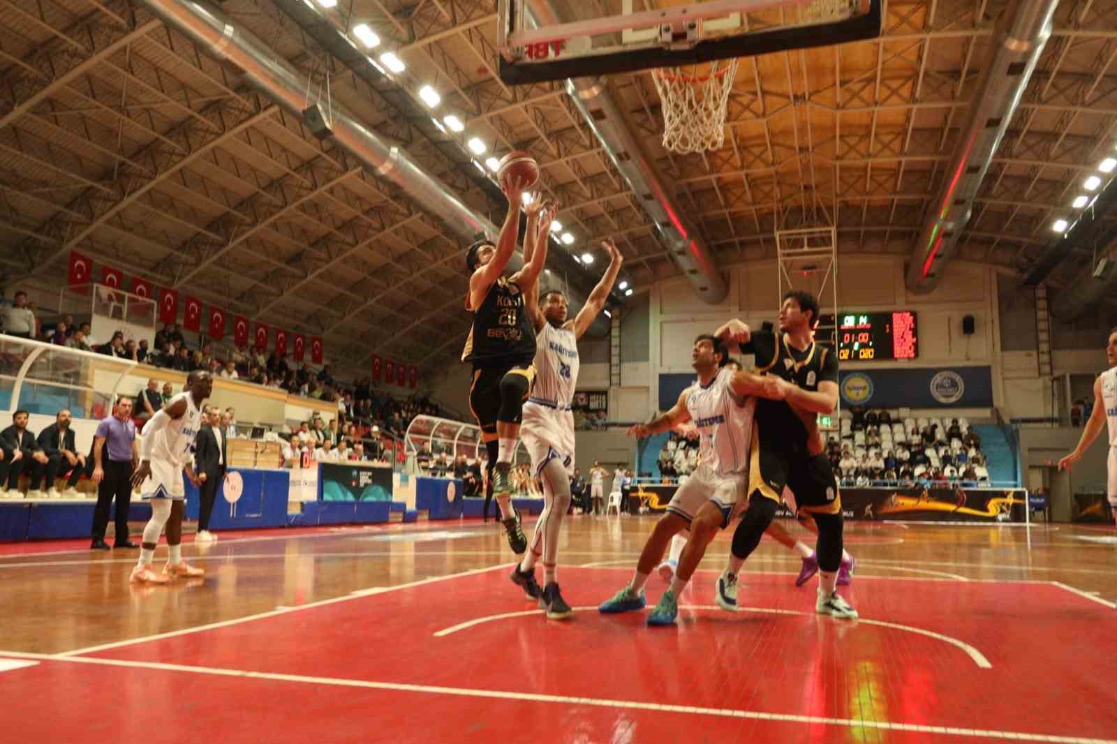 T&uuml;rkiye Basketbol Ligi: Kocaeli BŞB Kağıtspor: 65 - Konya B&uuml;y&uuml;kşehir Belediyesi: 75
