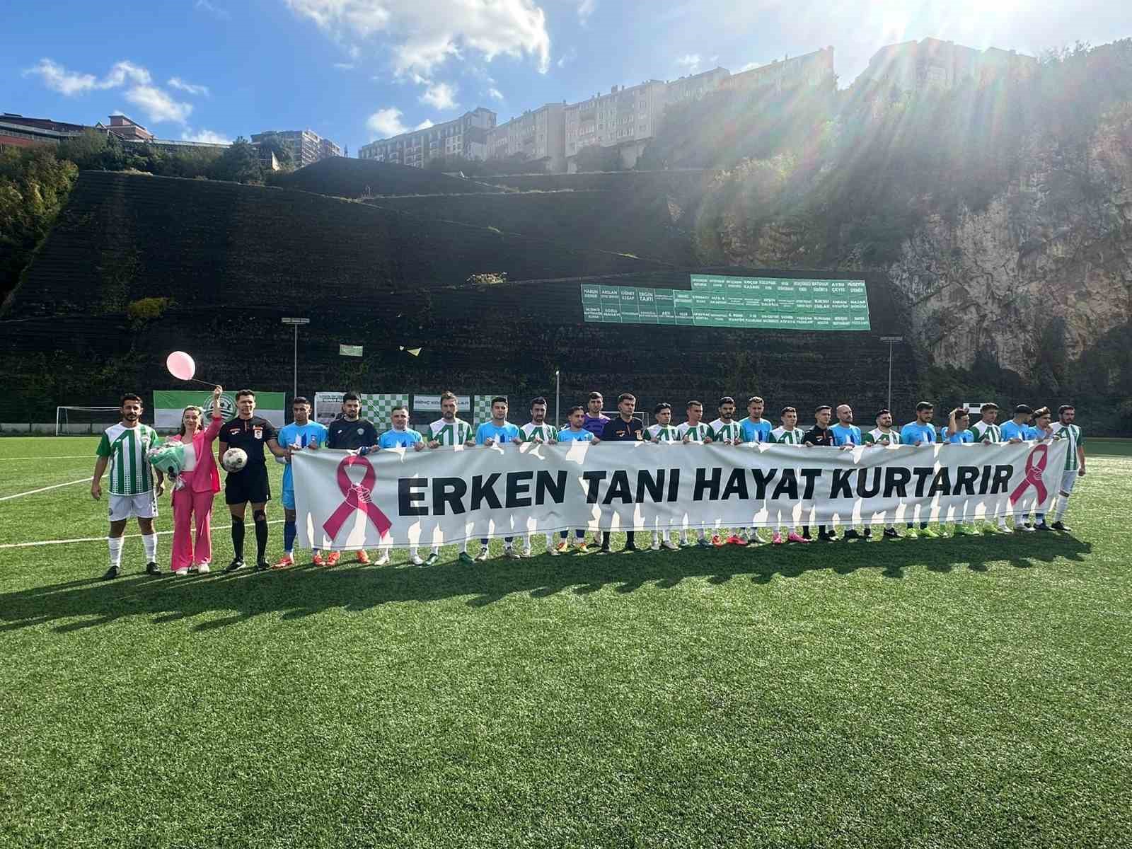 Statta sezon maçı öncesi, kanseri yenen Nilda Kadam için balonlar gökyüzüne bırakıldı