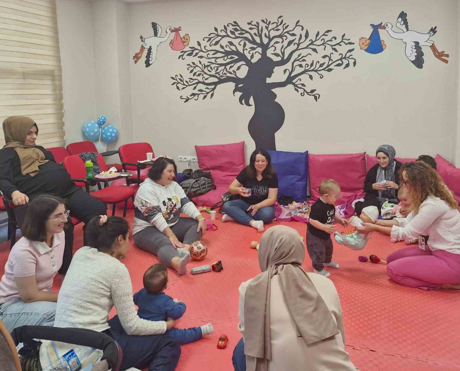 Akçakoca&rsquo;da Emzirme ve Normal Doğum Haftası birlikte kutlandı