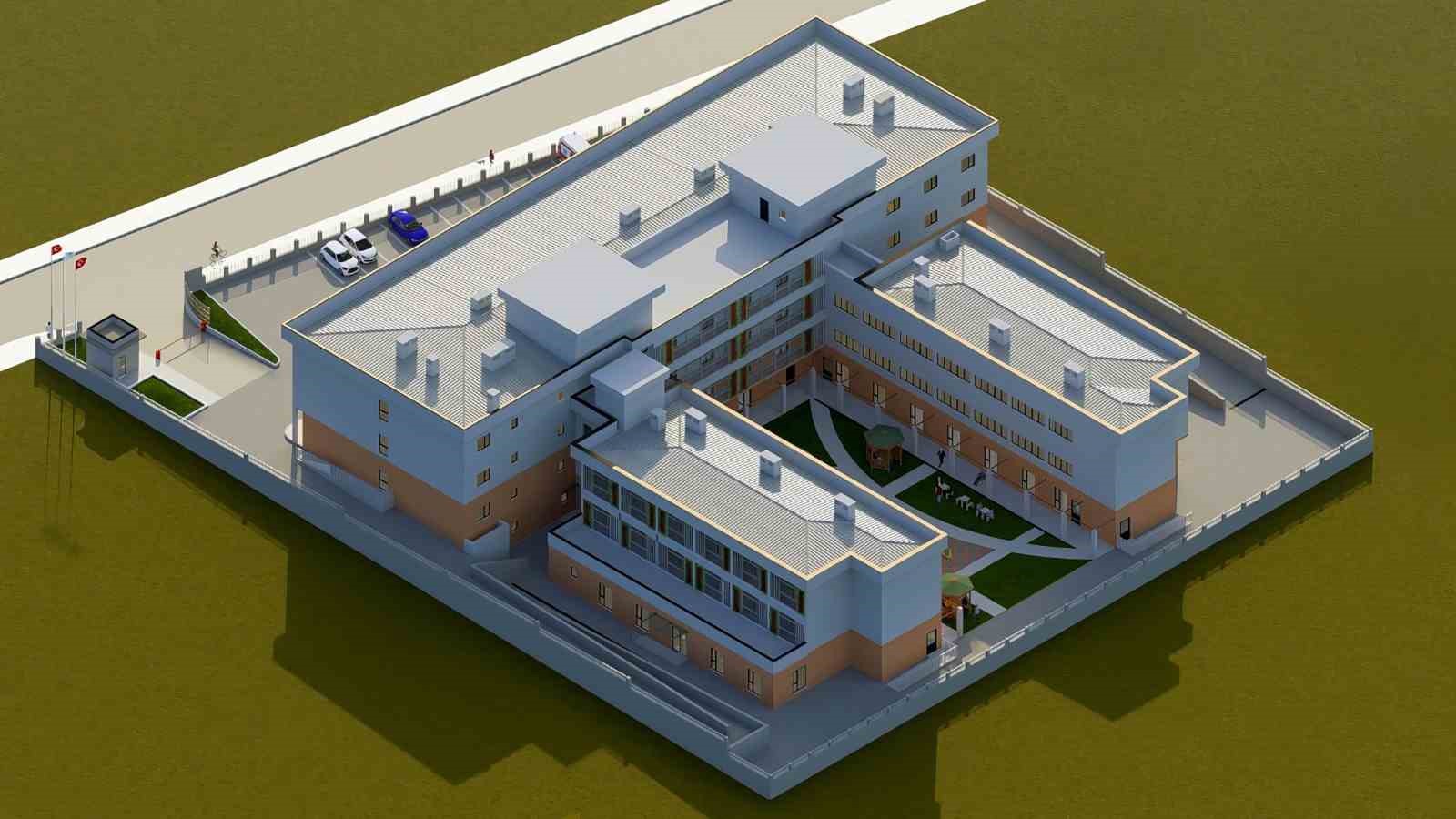 Abide Hasan Nuri Öncüer Huzurevi yeniden inşa ediliyor