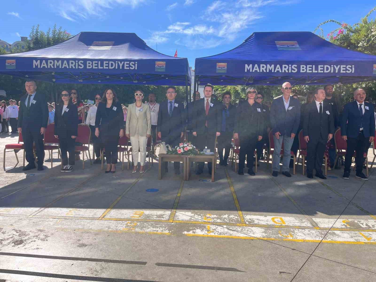 &lsquo;Şehit Ahmet Benler&lsquo;  Marmaris&rsquo;te adının verildiği okulda anıldı
