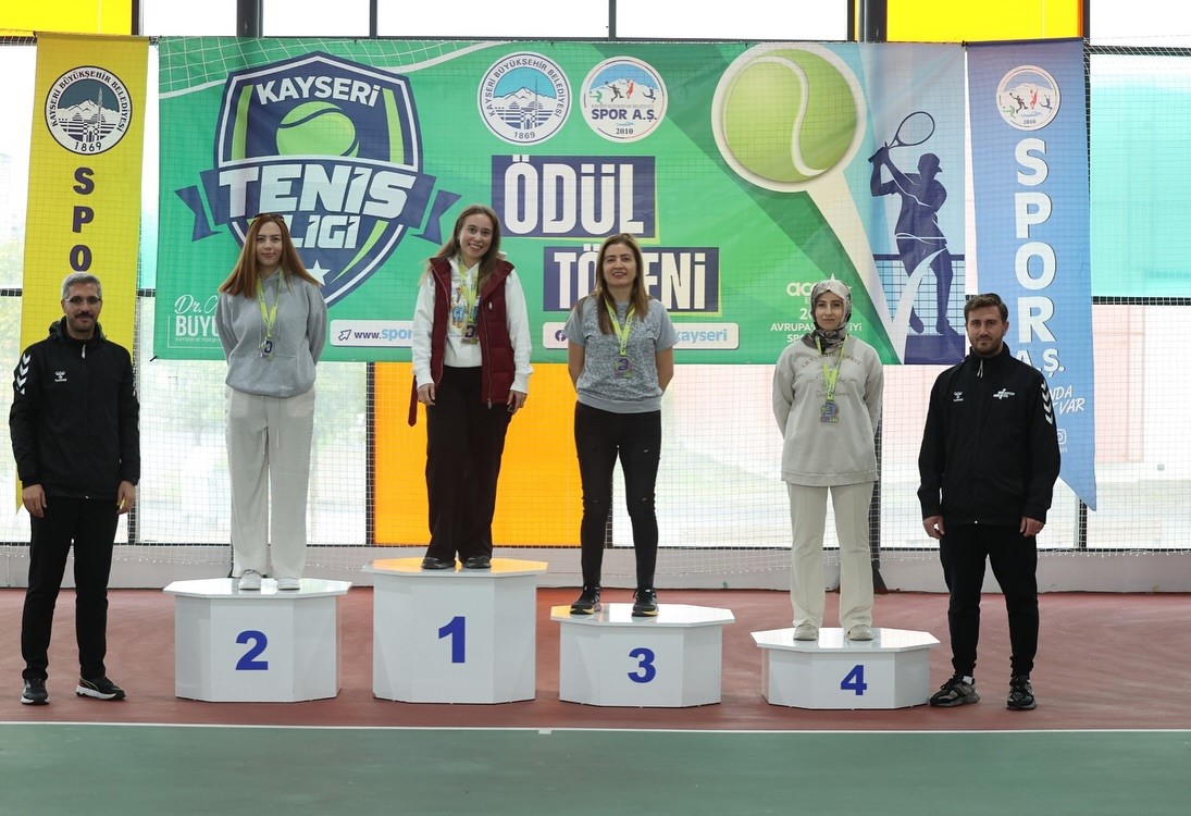 Kayseri Tenis Ligi tamamlandı