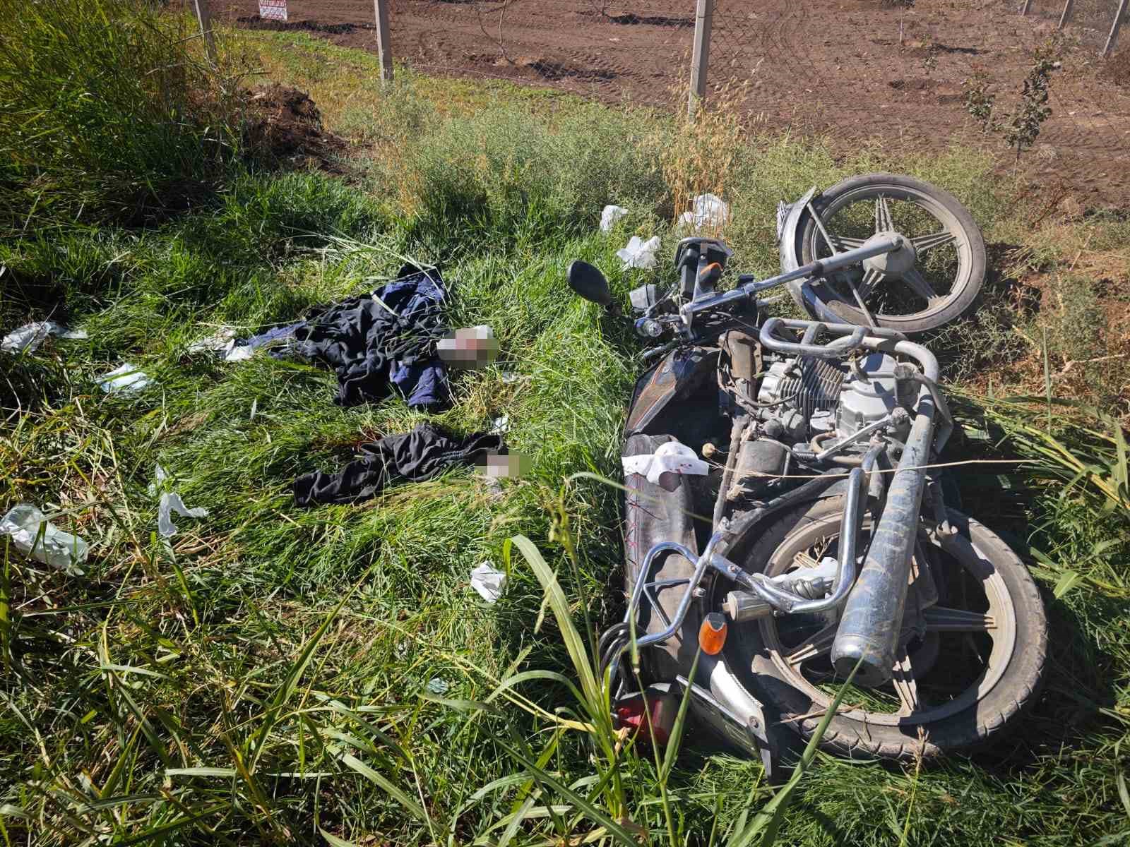 Mardin’de otomobil ile motosikletin çarpıştığı kazada 1 kişi yaralandı
