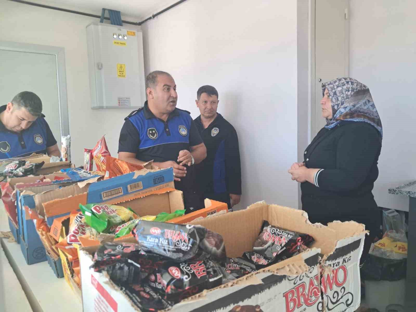 Kilis’te okul kantinleri ve çevredeki marketlerde denetim