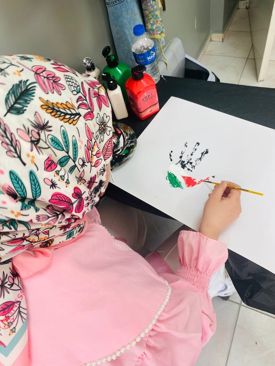 Aydın&rsquo;da gen&ccedil;lerden Gazze&rsquo;de yaşananlara sanatla dikkat &ccedil;ekti
