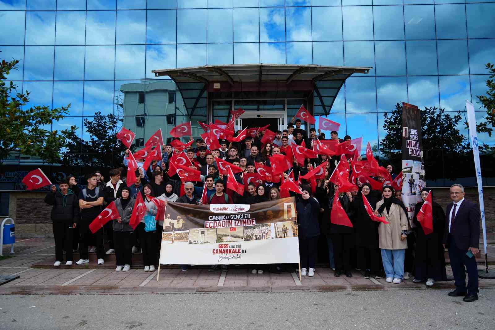 Canikli Gençler Ecdadın İzinde Projesi: 12’nci sınıflar Çanakkale yolcusu
