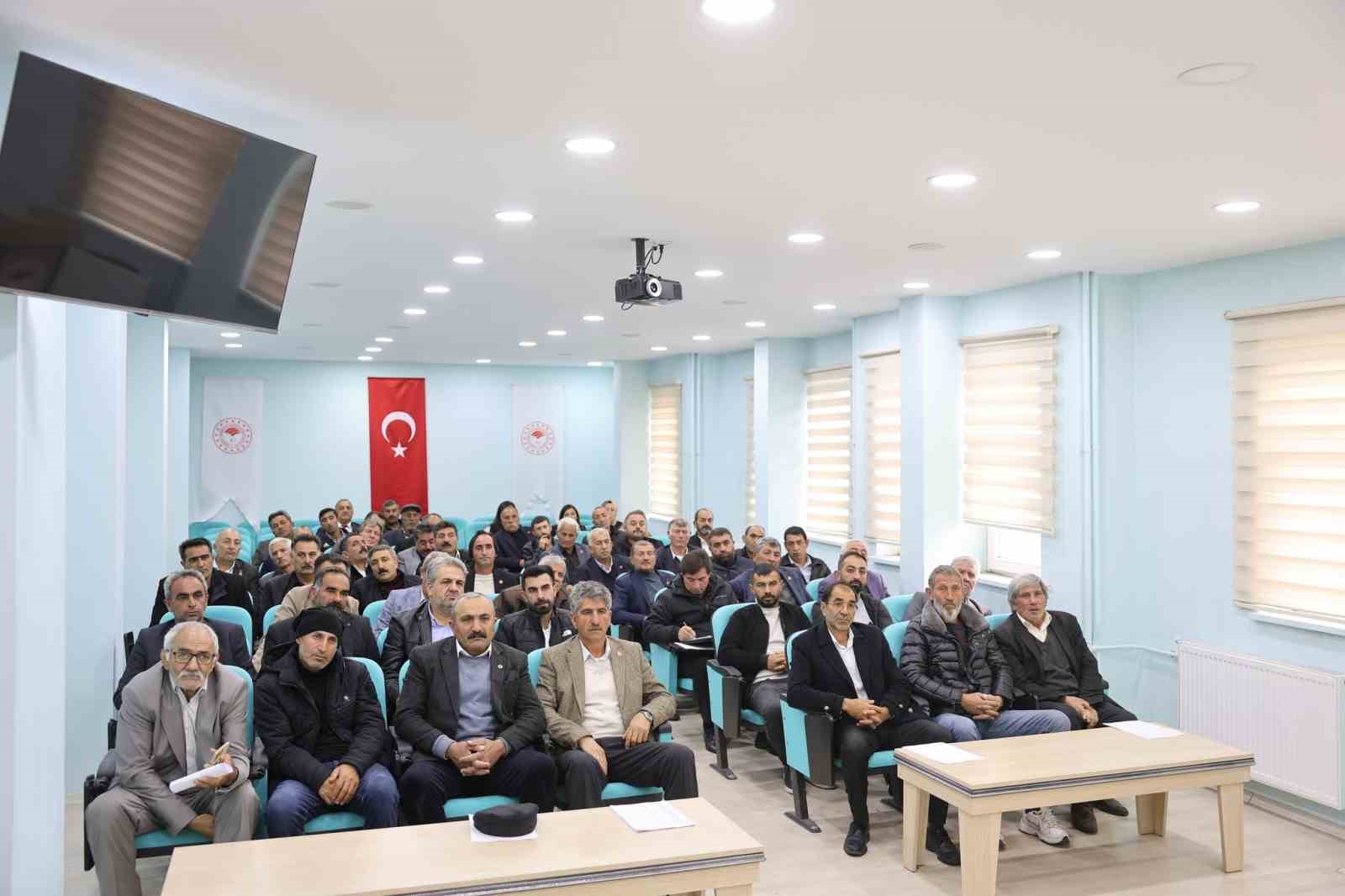 Kars&rsquo;ta tarım sayımı bilgilendirme toplantısı
