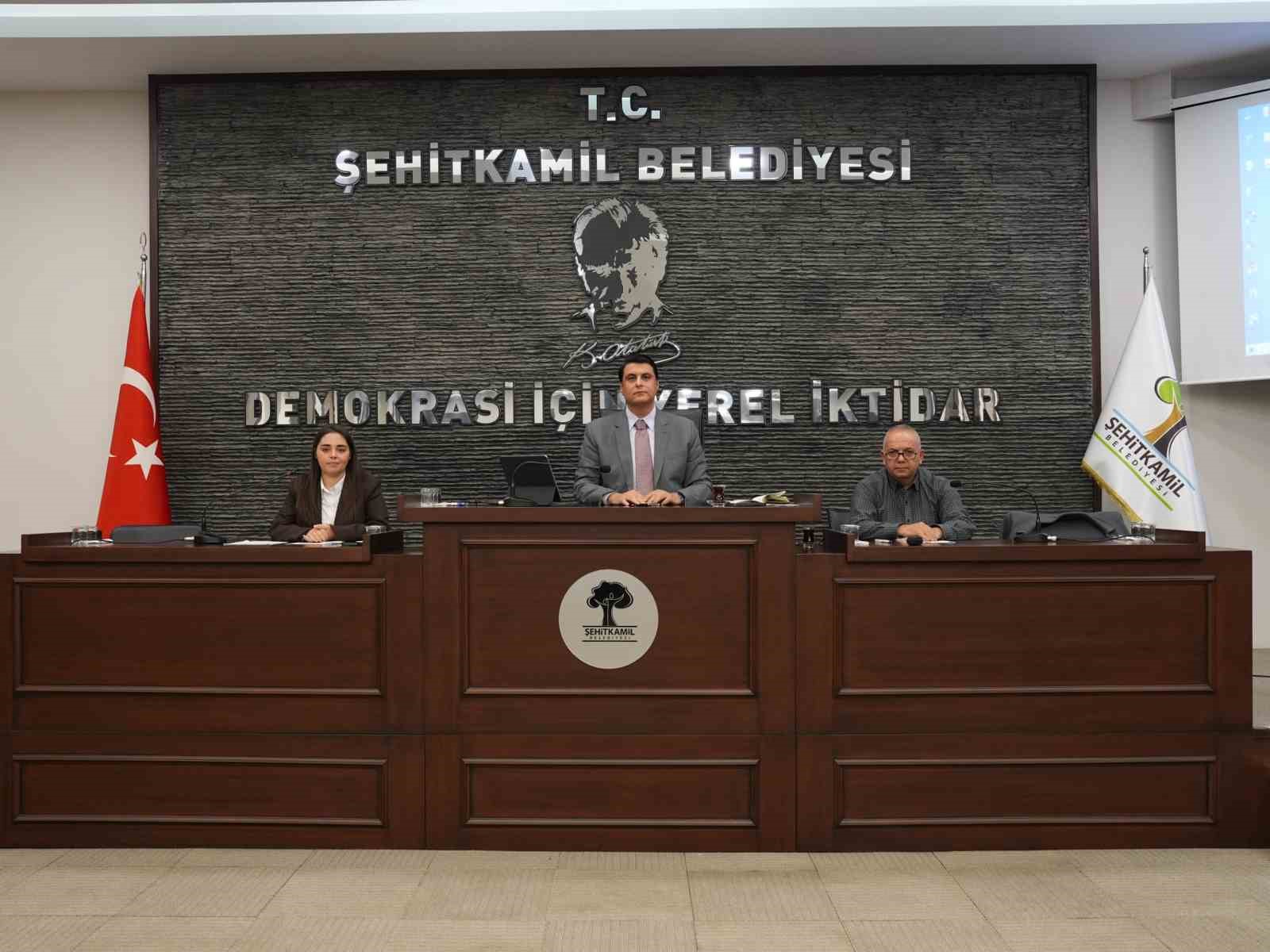 Şehitkamil Belediyesi Ekim ayı meclis toplantısı yapıldı