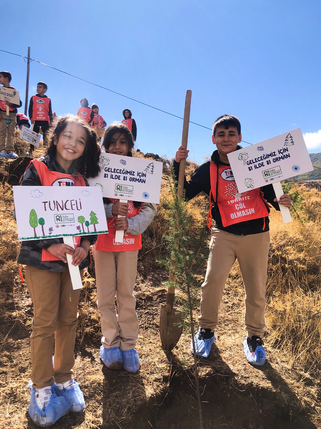 ‘81 İlde 81 Orman’ projesi Tunceli ile devam ediyor