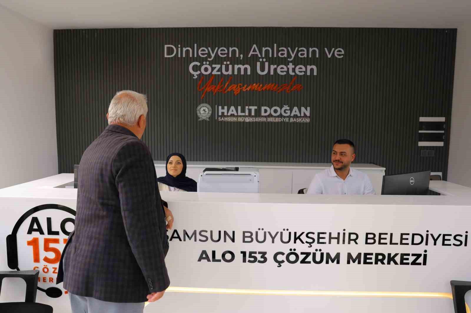 Bafra’da 153 Çözüm Merkezi açıldı