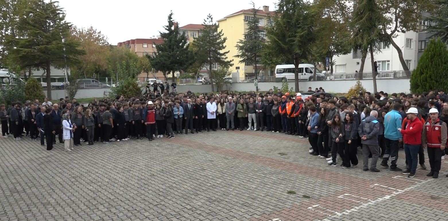Kırklareli okullarda deprem tatbikatı