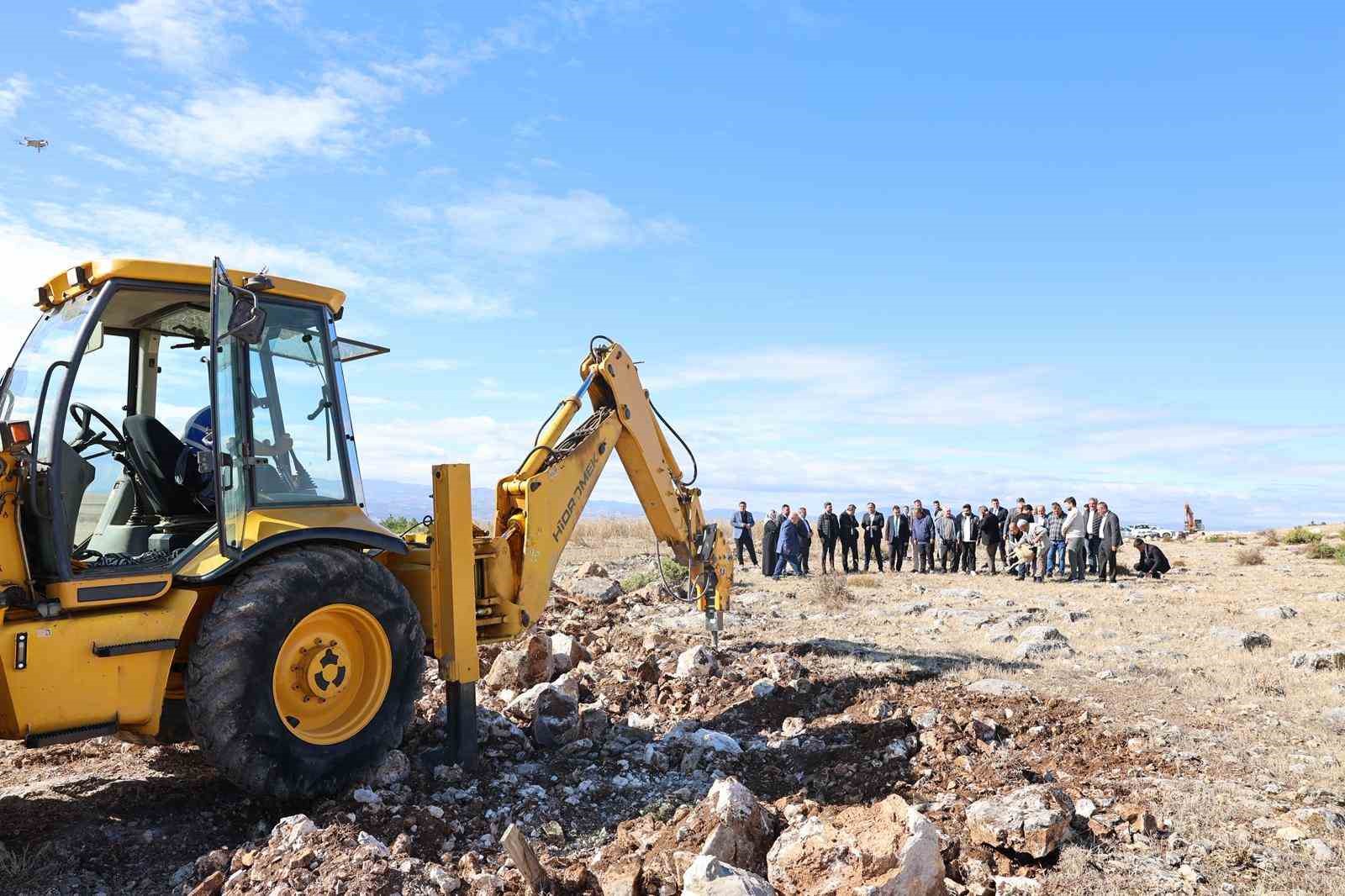 Vezirköprü Karma OSB’de ilk temel atıldı