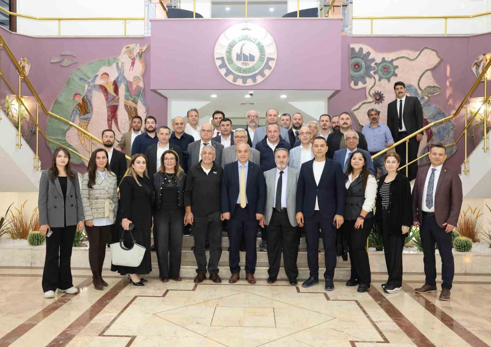 Denizli - Aydın OSB’leri istişare toplantısı Denizli OSB’de gerçekleşti