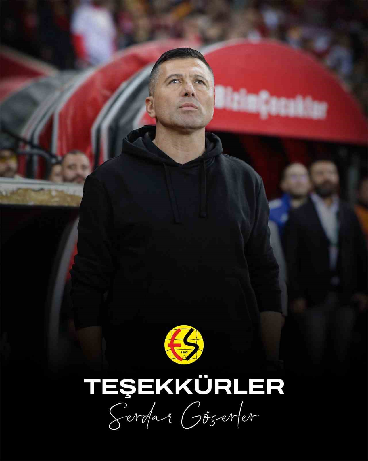 Eskişehirspor’da teknik direktör Serdar Göçerler ile yollar ayrıldı