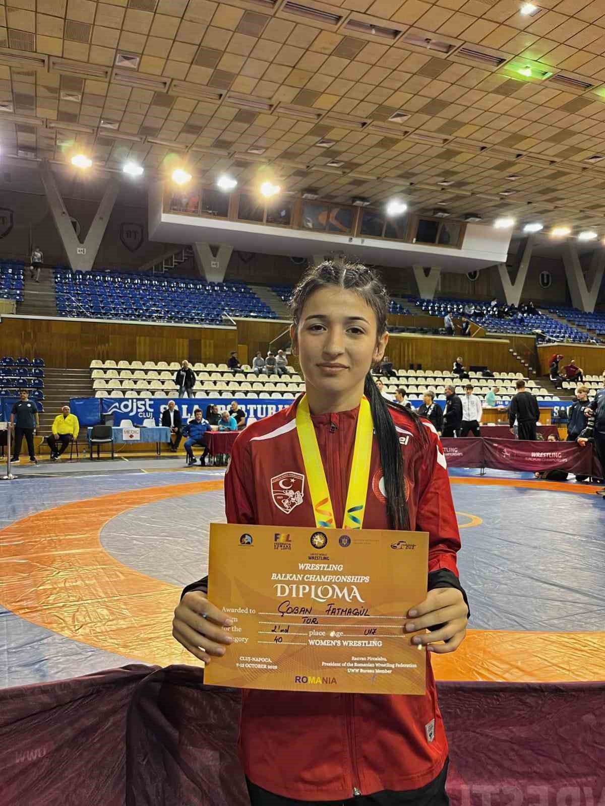 Fekeli sporcu Fatma Gül, Avrupa ikincisi oldu

