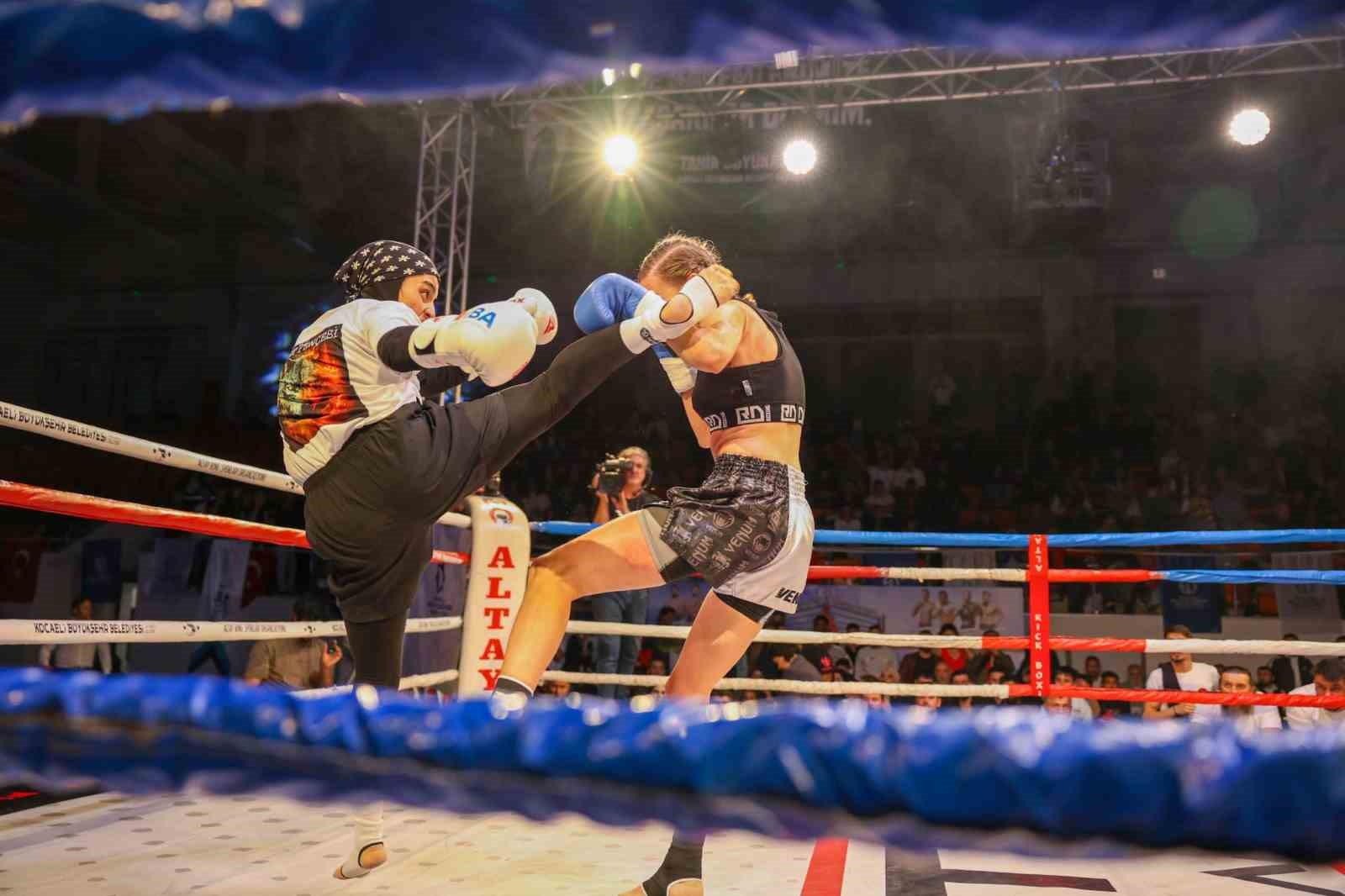 Kocaeli’de kick boks fırtınası esti
