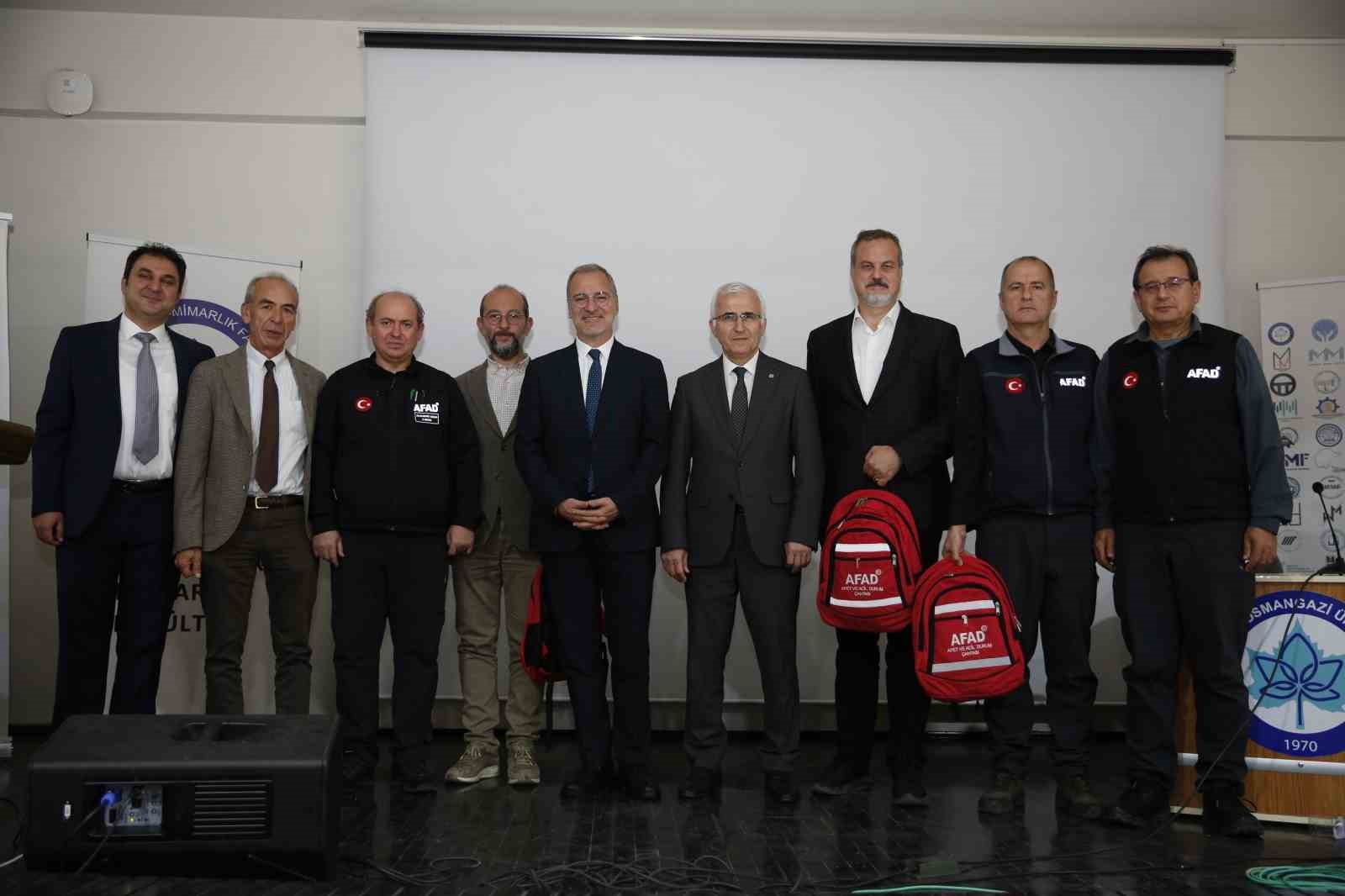 &rsquo;13 Ekim Uluslararası Afet Risklerinin Azaltılması G&uuml;n&uuml;&rsquo; paneli d&uuml;zenlendi
