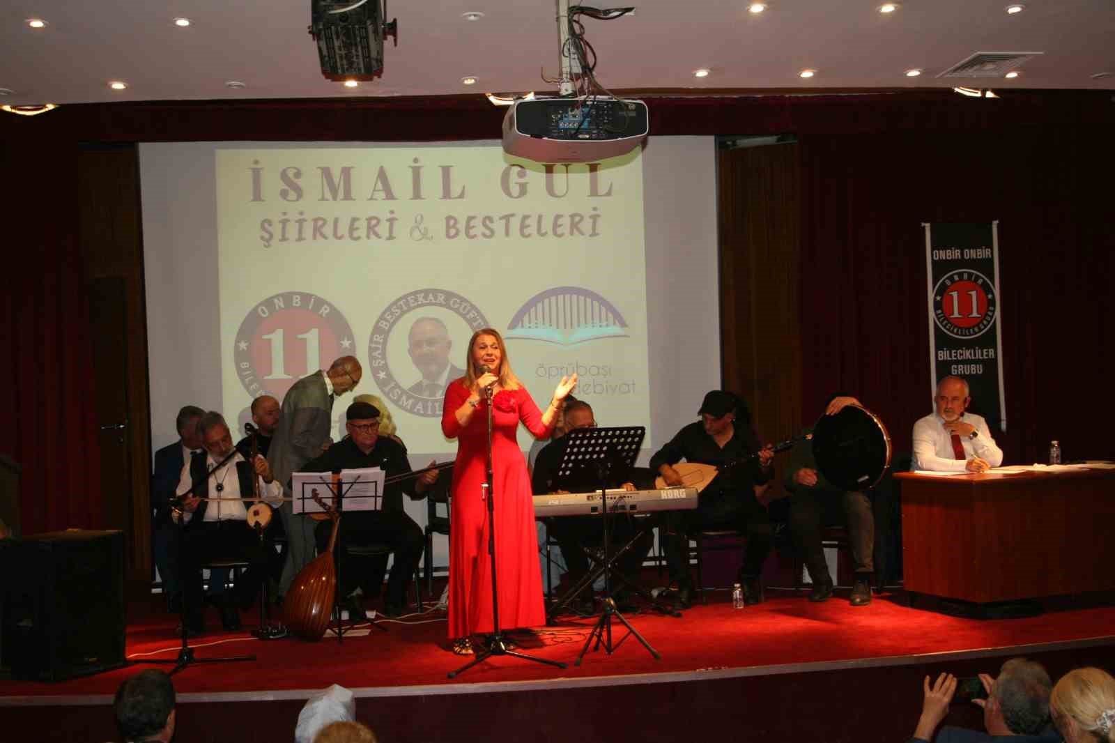 Eskişehirli sanatçı İsmail Gül’ün bestelerinin yer aldığı ‘yıl sonu konseri’