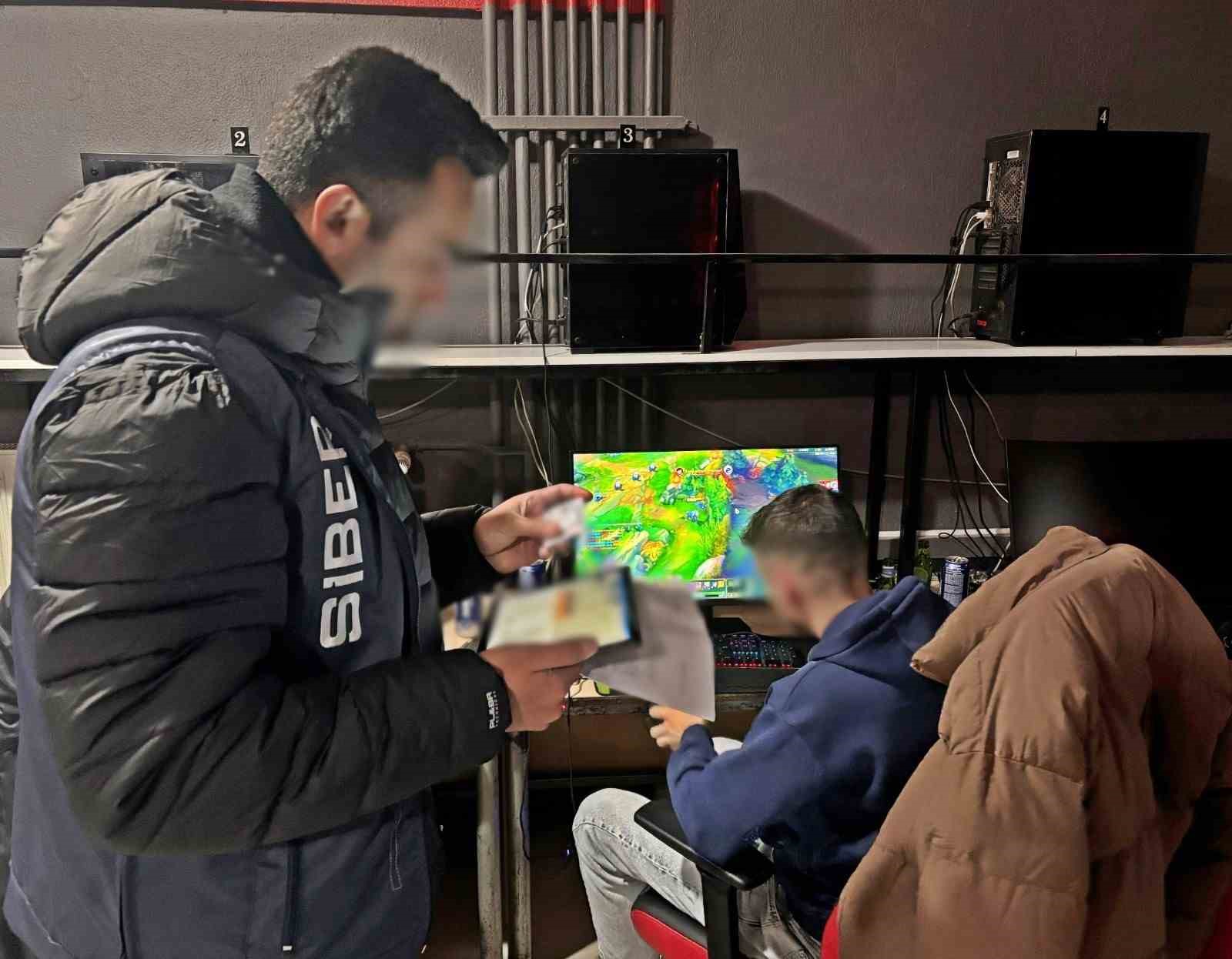 Polisten yasa dışı bahis ve sanal kumar denetimi
