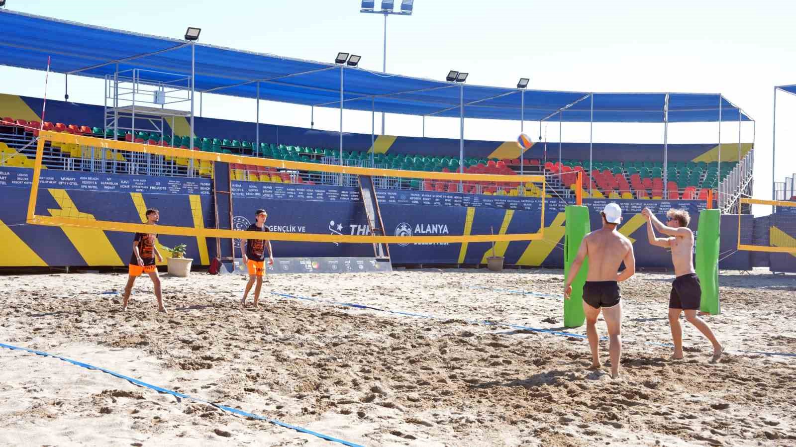 Alanya uluslararası plaj sporları kış turizmini canlandırıyor
