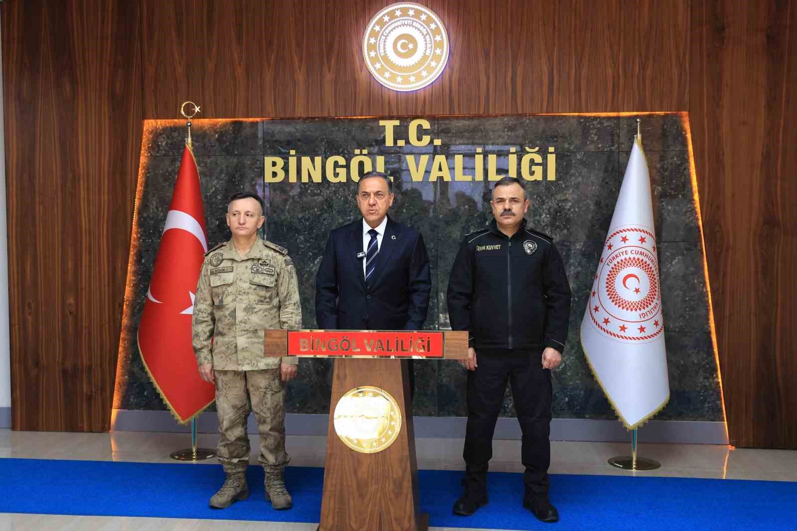 Bingöl’de suç oranlarında düşüş, tutuklamalarda artış