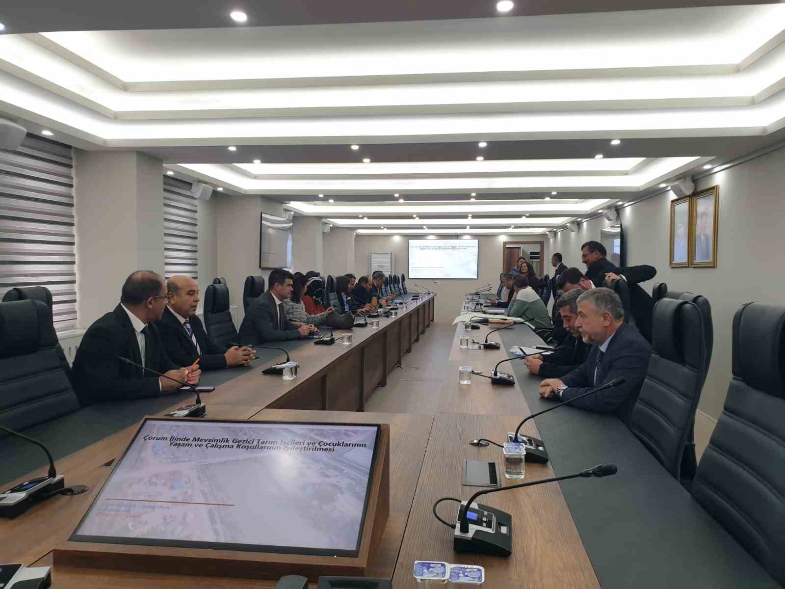 Mevsimlik tarım işçilerinin çocuklarının şartlarını iyileştirme projesi başladı