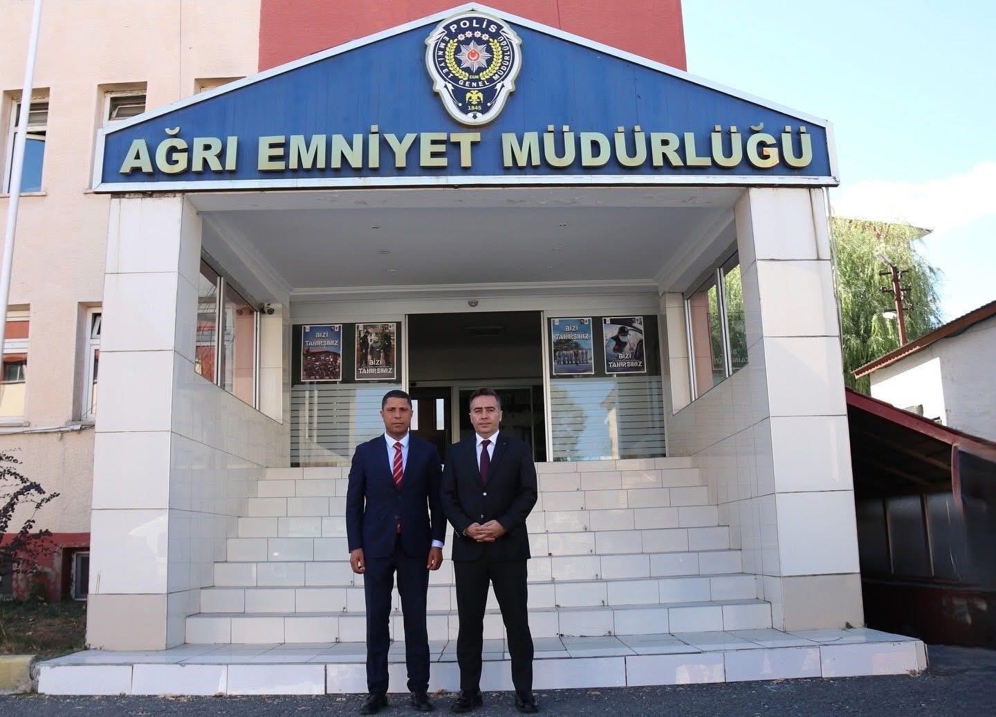 Başkan Durak&rsquo;tan Emniyet M&uuml;d&uuml;r&uuml; &Ouml;nder&rsquo;e hayırlı olsun ziyareti
