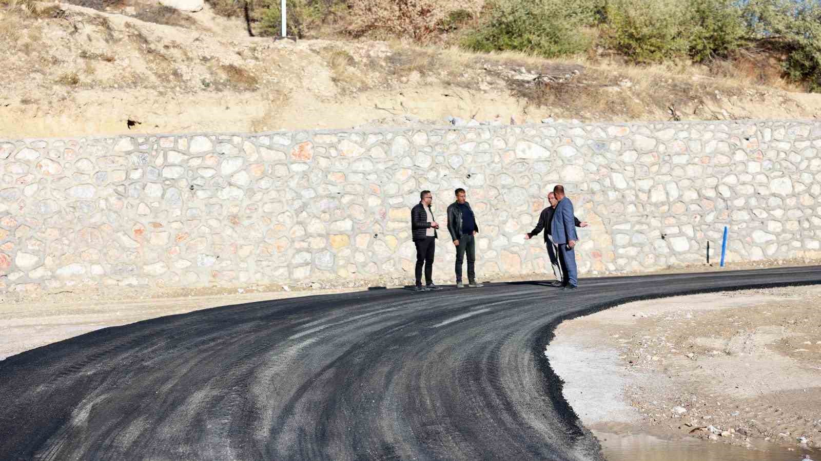 Akçadağ Muratlı grup yolu yeniden düzenleniyor