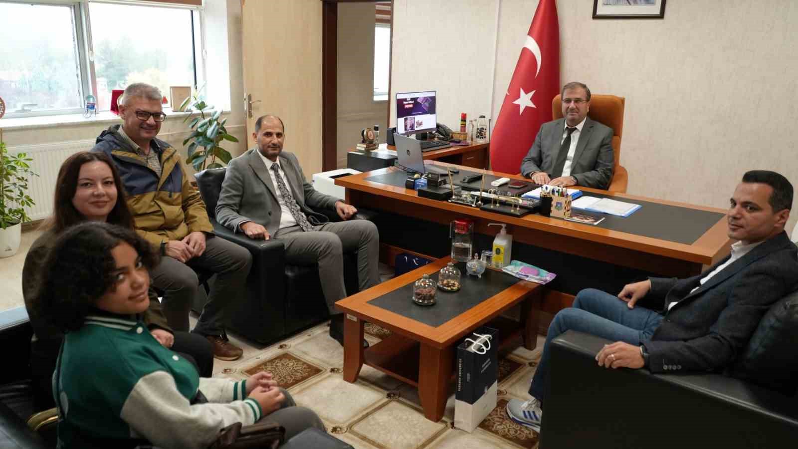 KBÜ’de Mısır ve Ürdün Üniversiteleriyle Erasmus+ Kapsamında iş birliği görüşmeleri