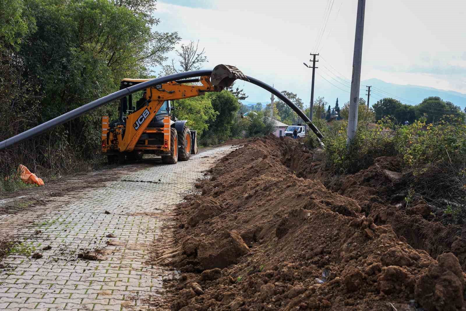 Hendek’te kesintisiz içme suyu taşıyacak hat devreye alınıyor
