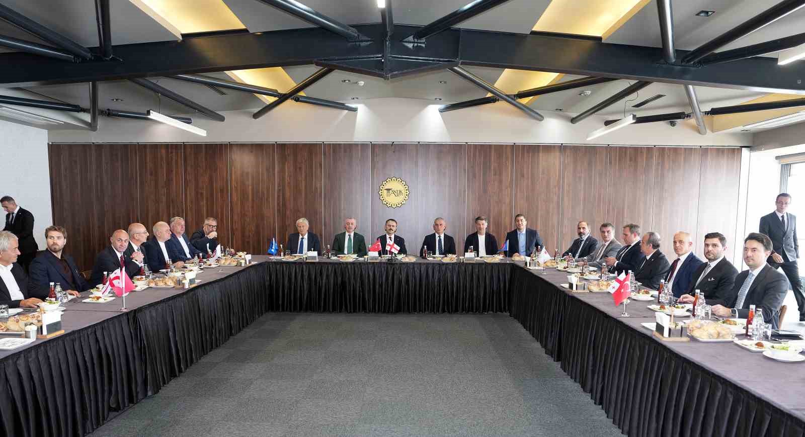 Türkiye - Gürcistan resmi maç yemeği düzenlendi