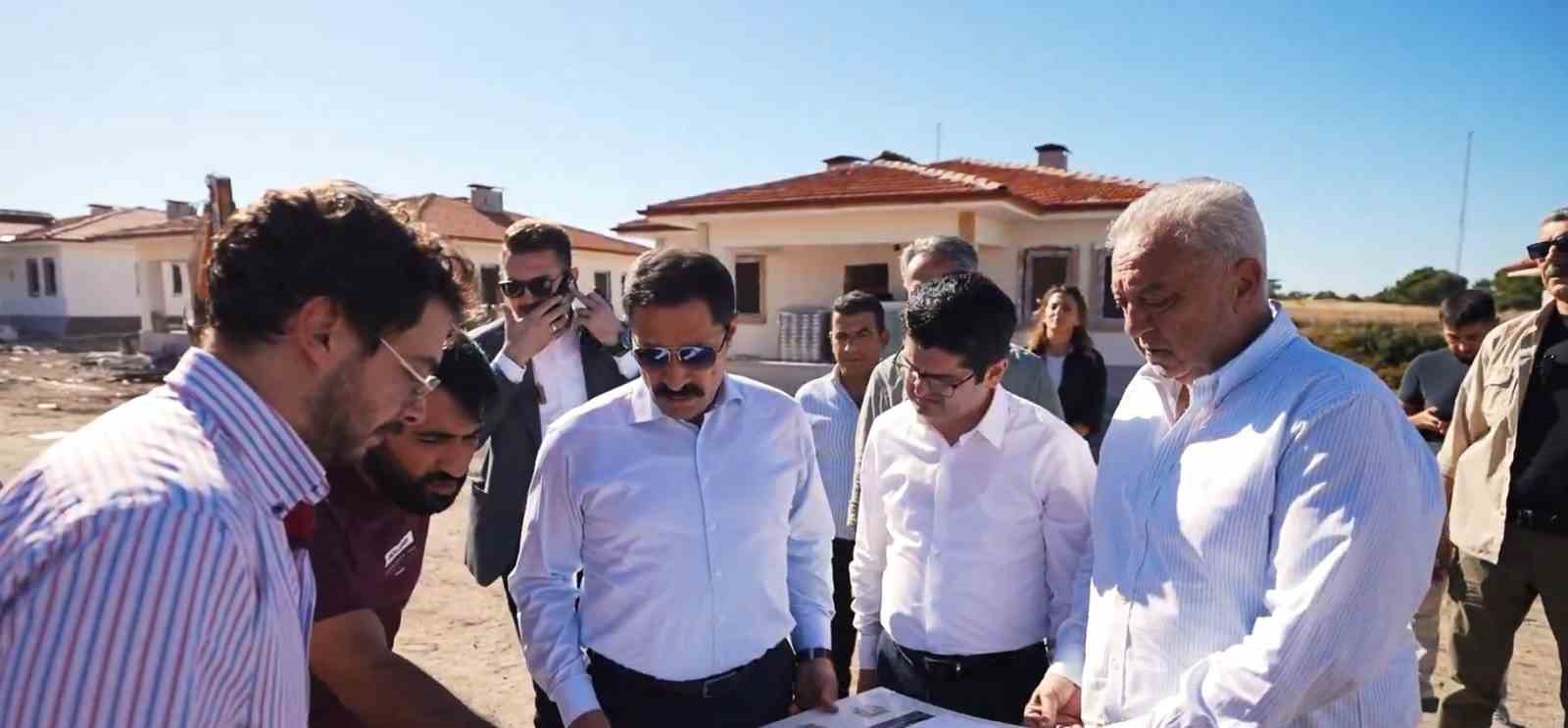 Arpaderesi Mahallesi&rsquo;nde 2.etap kırsal afet konutları y&uuml;kseliyor
