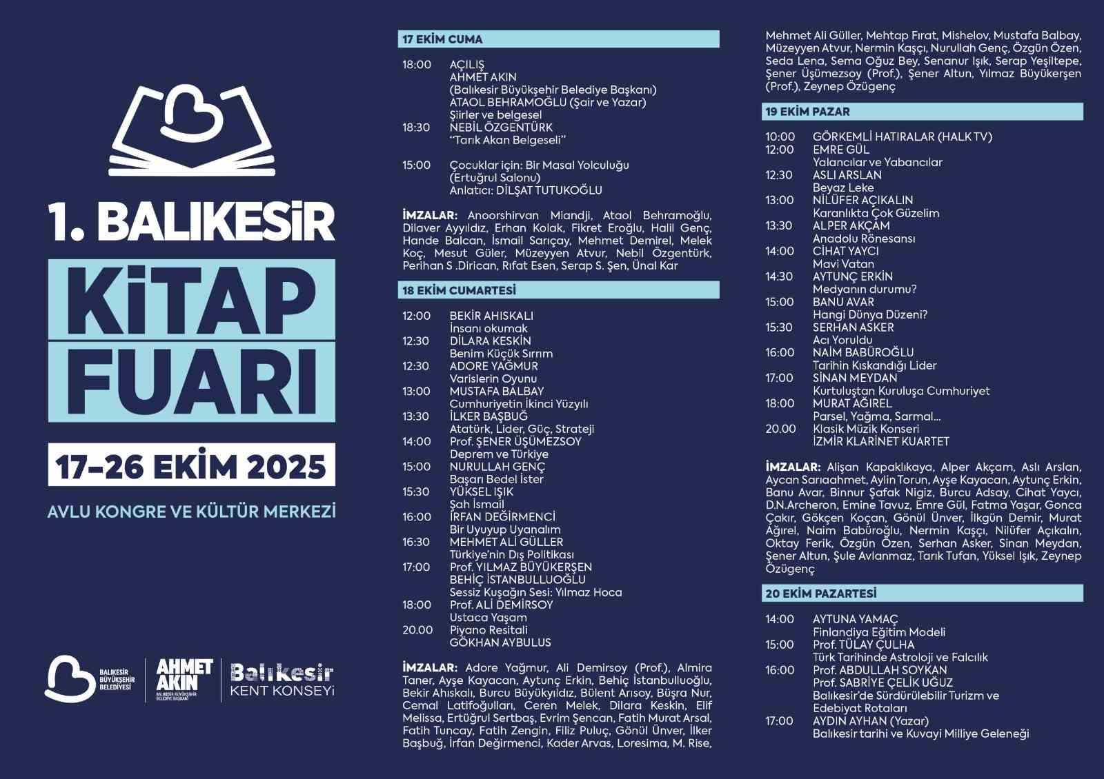 Balıkesir’in ilk büyük kitap fuarı kapılarını açıyor