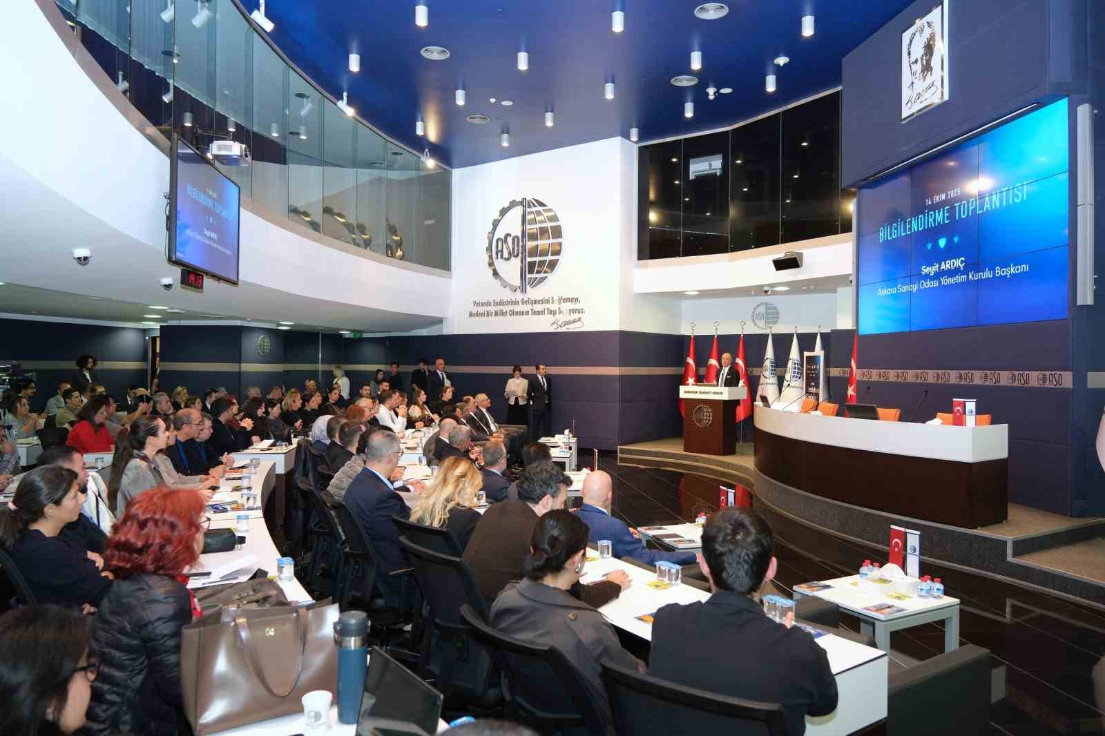 ASO Başkanı Ardı&ccedil;: "D&uuml;nya artık sadece ne kadar &uuml;rettiğimizle değil, nasıl &uuml;rettiğimizle ilgileniyor"
