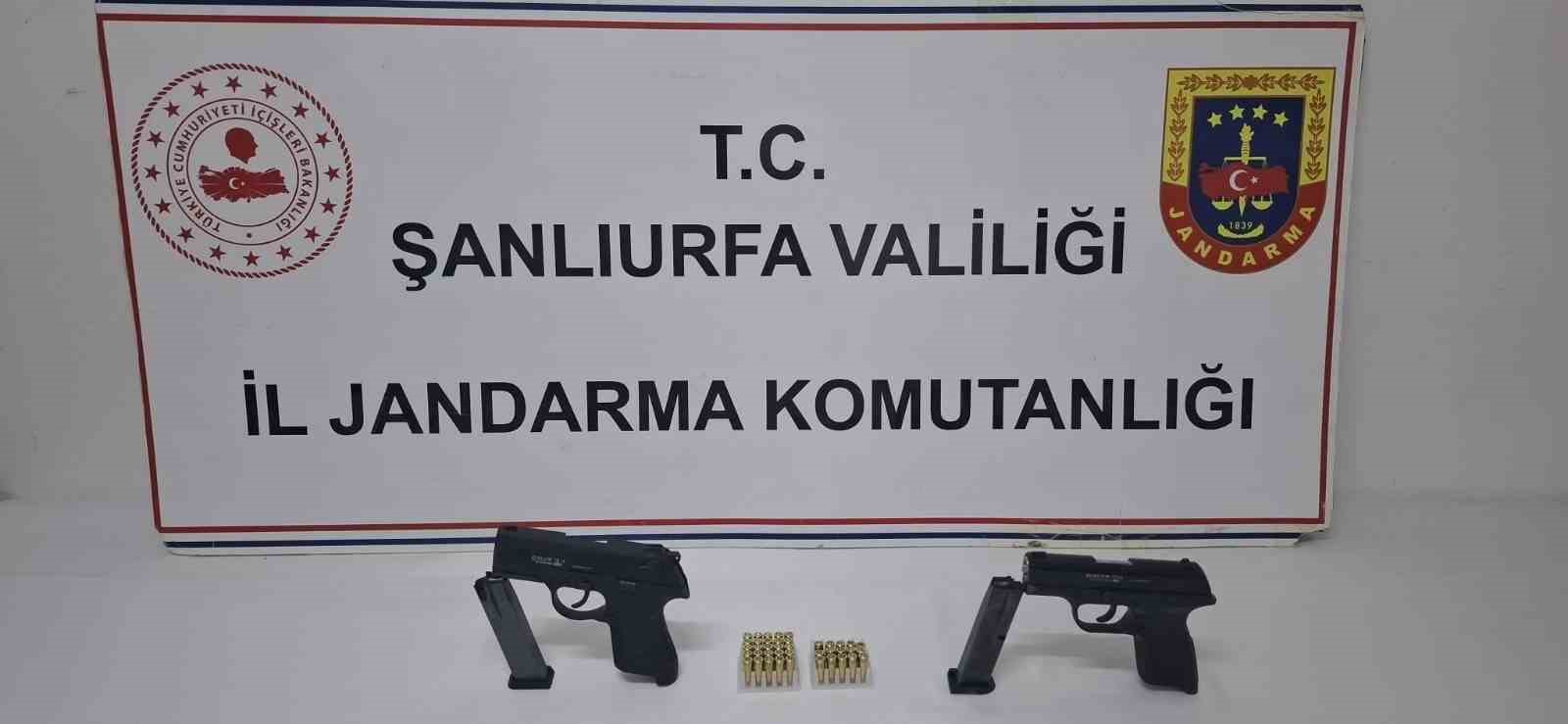 Şanlıurfa’da silah kaçakçılığı operasyonu: 8 gözaltı