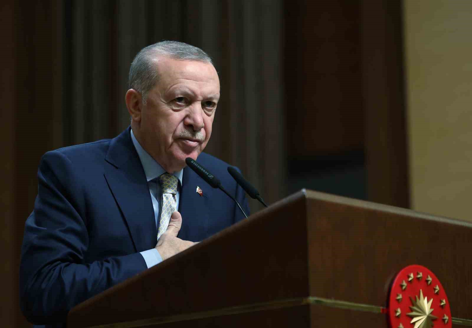 Cumhurbaşkanı Erdoğan: 