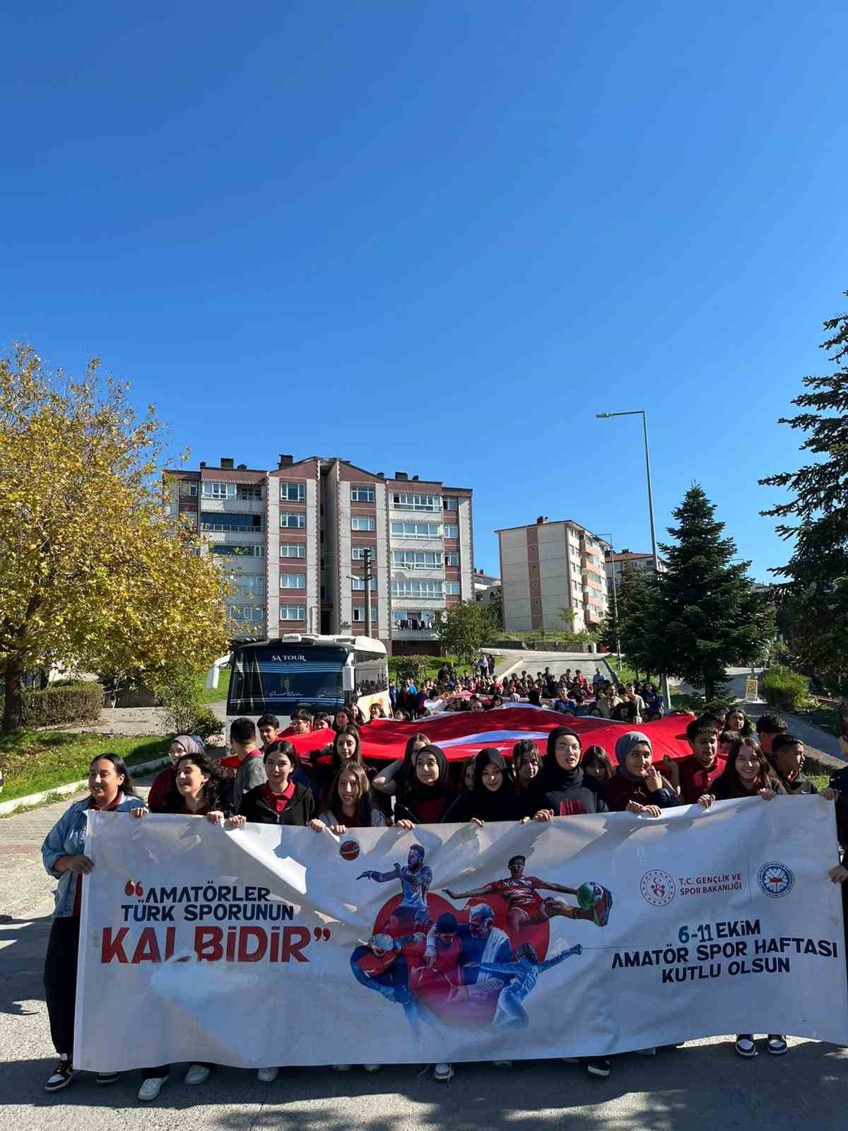 Alaplı’da Amatör Spor Haftası coşkusu