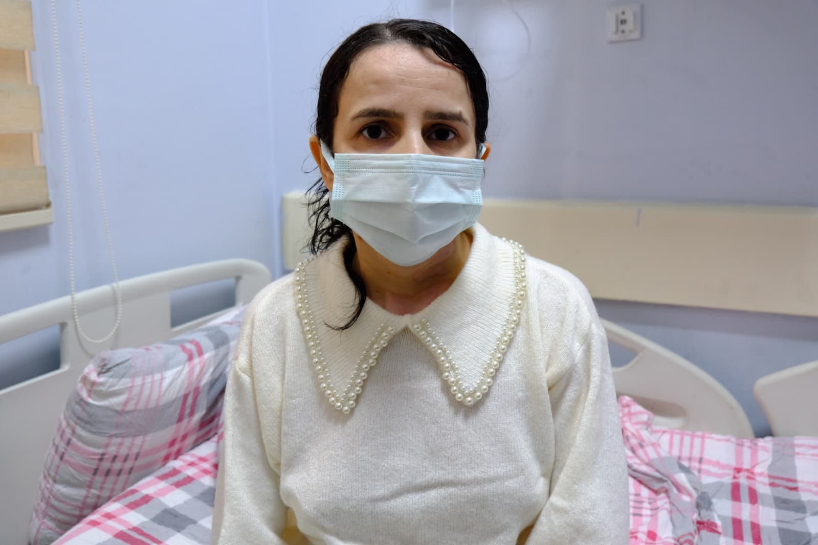 Irak&rsquo;ta t&uuml;p patlamasında yaralanan kadın Van&rsquo;da hayata tutundu
