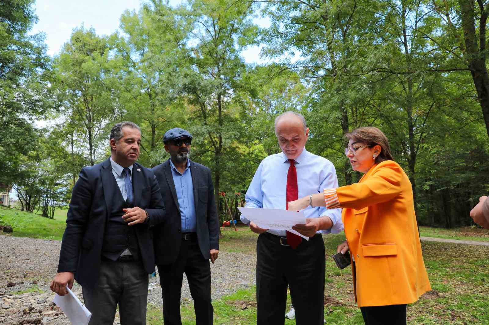 Düzce’de doğa korunuyor, turizme kazandırılıyor: 19 adet bungalov yapılmaya başlandı