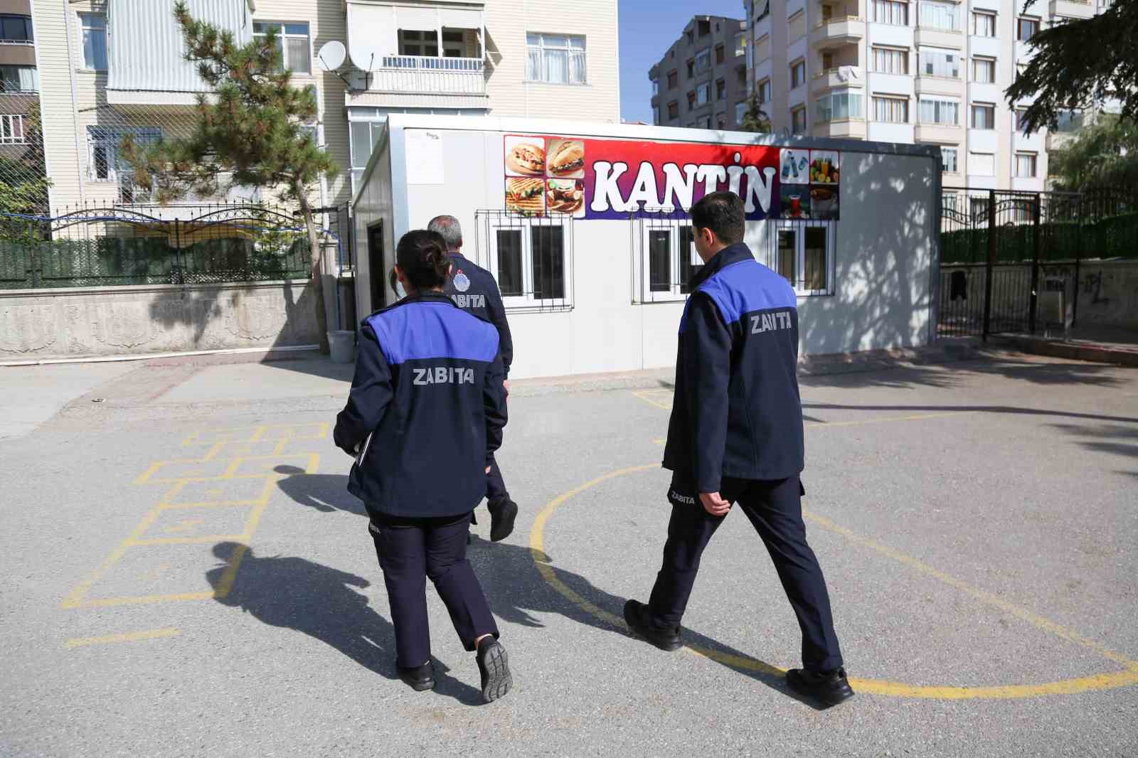 Meram’da okul kantinlerine sıkı denetim