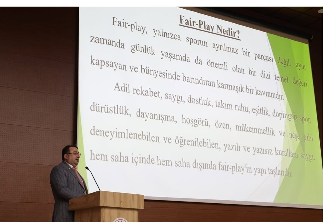 Giresun’da amatörler fair-play felsefesiyle tanıştı
