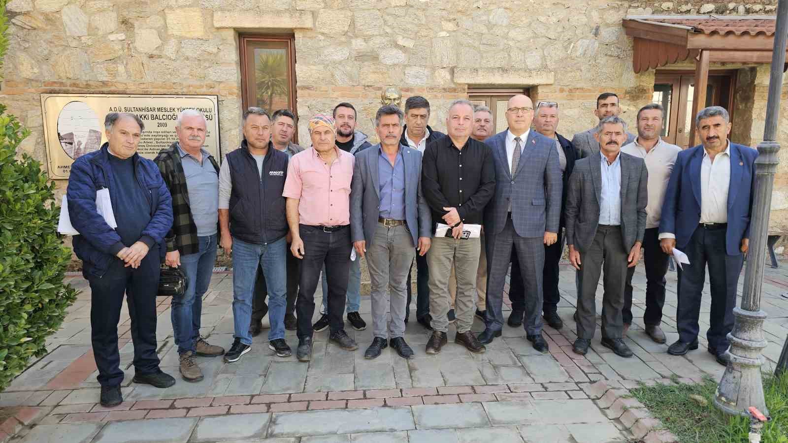 Sultanhisar&rsquo;da "genel tarım sayımı eksik parseller" konulu toplantı yapıldı
