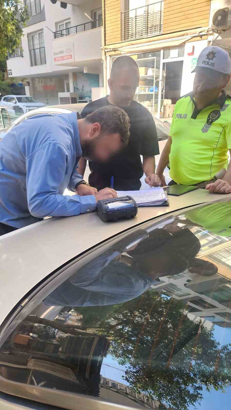 Ters y&ouml;ne girip "istediğim yerden girerim" dedi: 46 bin TL ceza kesildi
