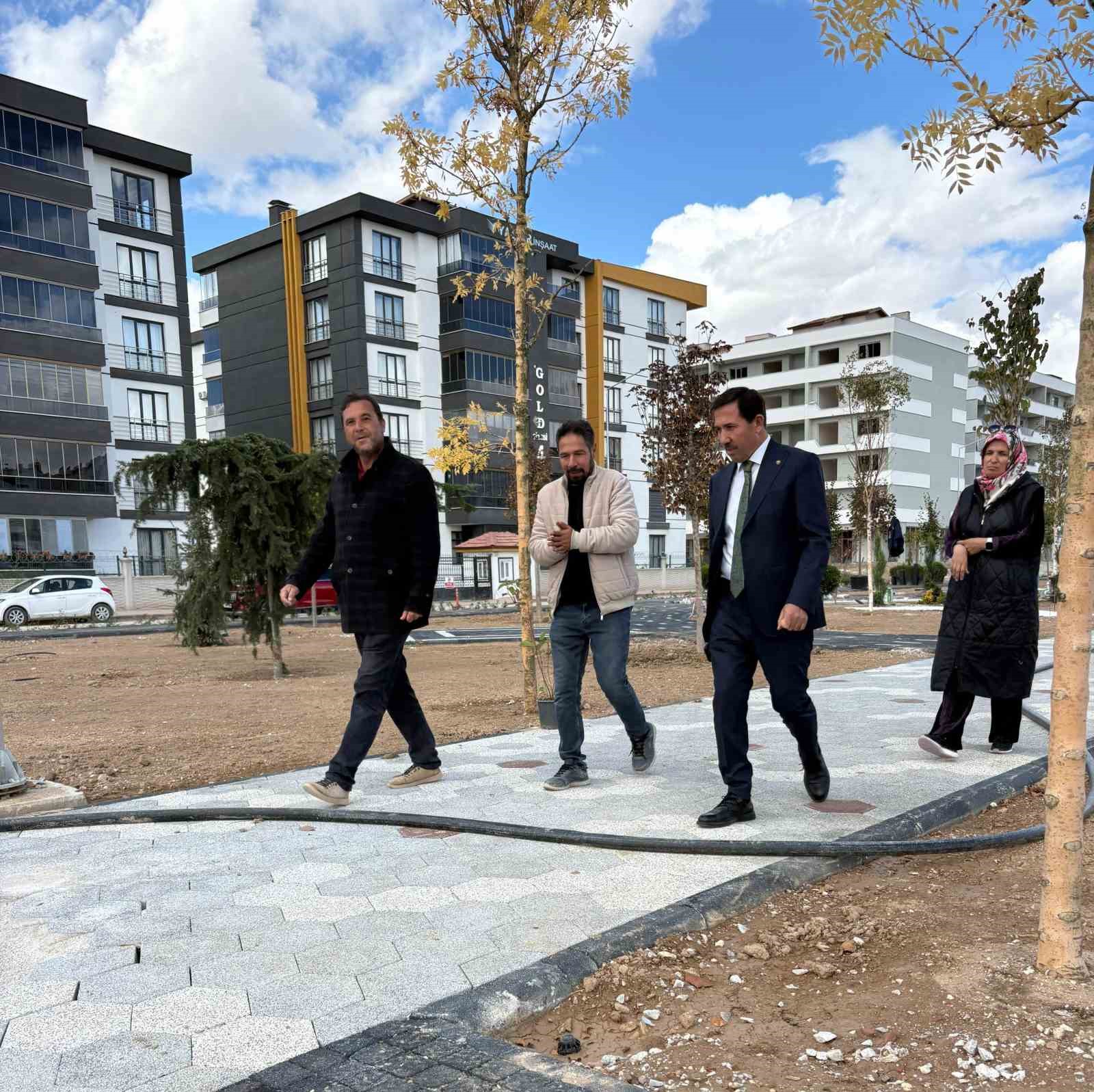 Karatay&rsquo;da &Ccedil;imenlik Mahalle Parkı&rsquo;nda sona gelindi
