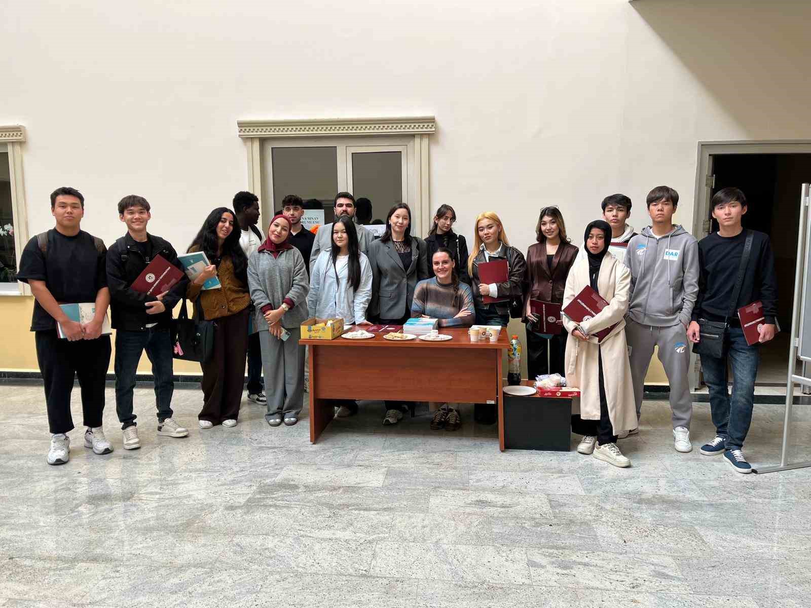 BŞEÜ’de uluslararası öğrenciler TÖMER oryantasyonunda buluştu