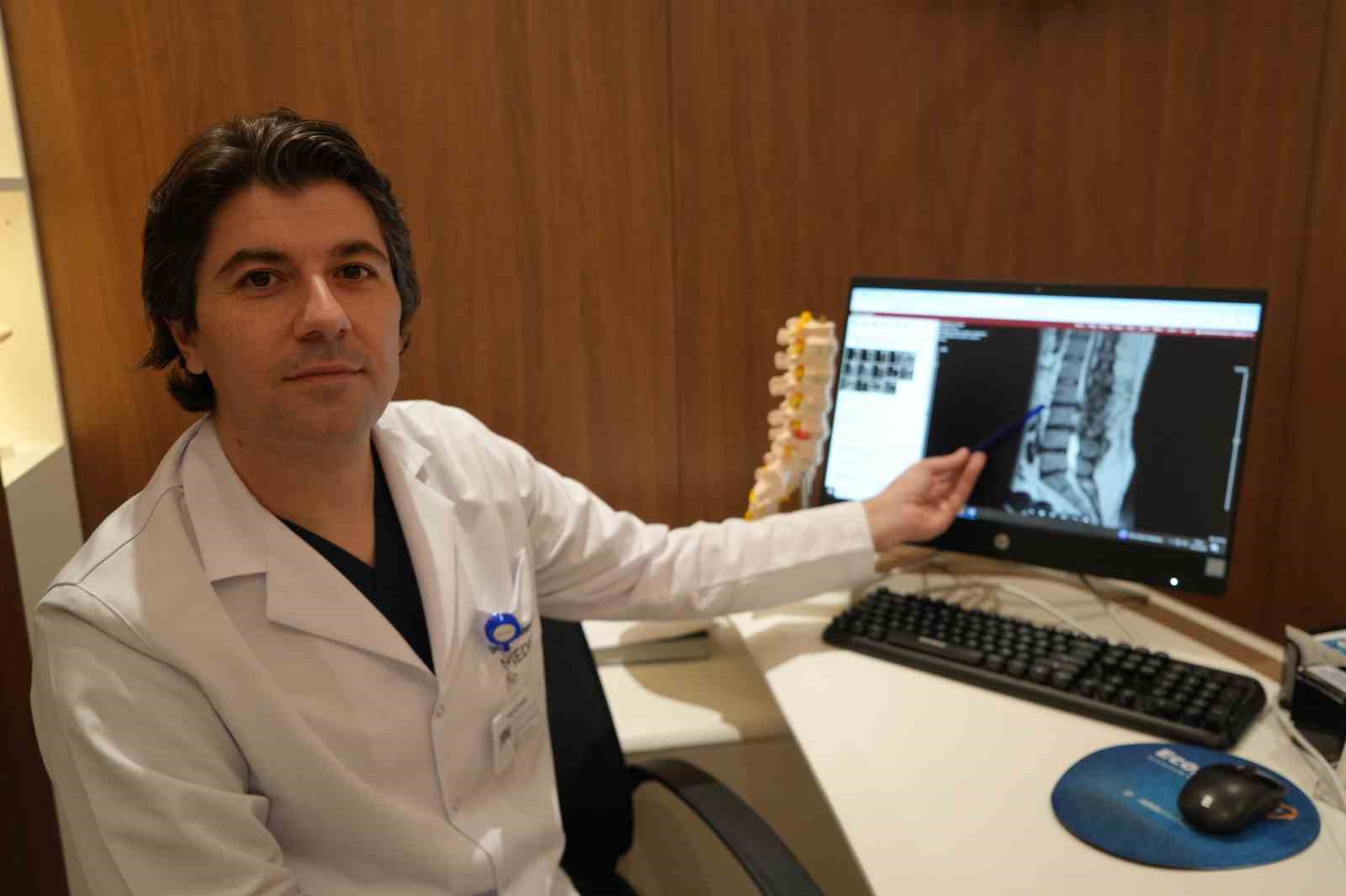 Ödüllü cerrahtan bel fıtığına ameliyatsız çözüm: Algolojik yöntemle 1 saatte taburcu olmak mümkün
