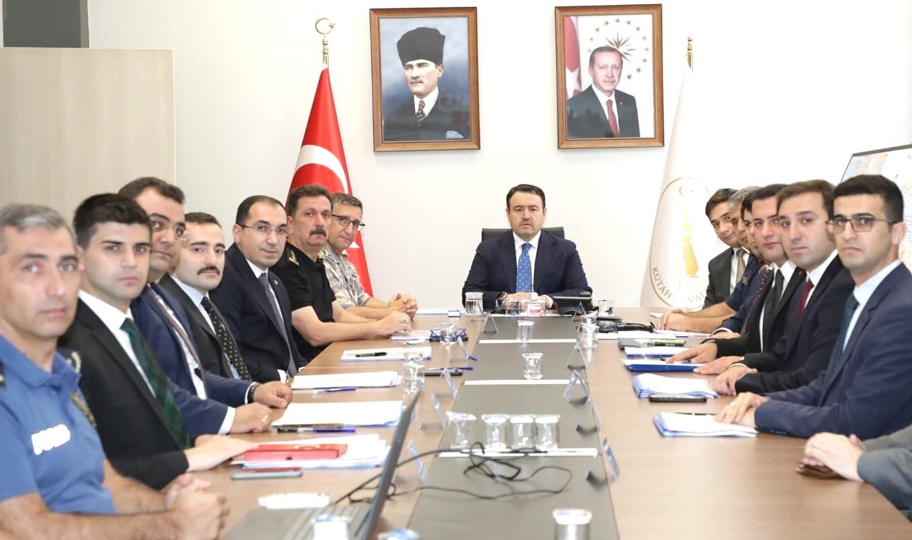 Kütahya’da güvenlik toplantısı yapıldı